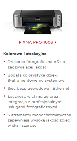 CANON Pixma PRO-100S